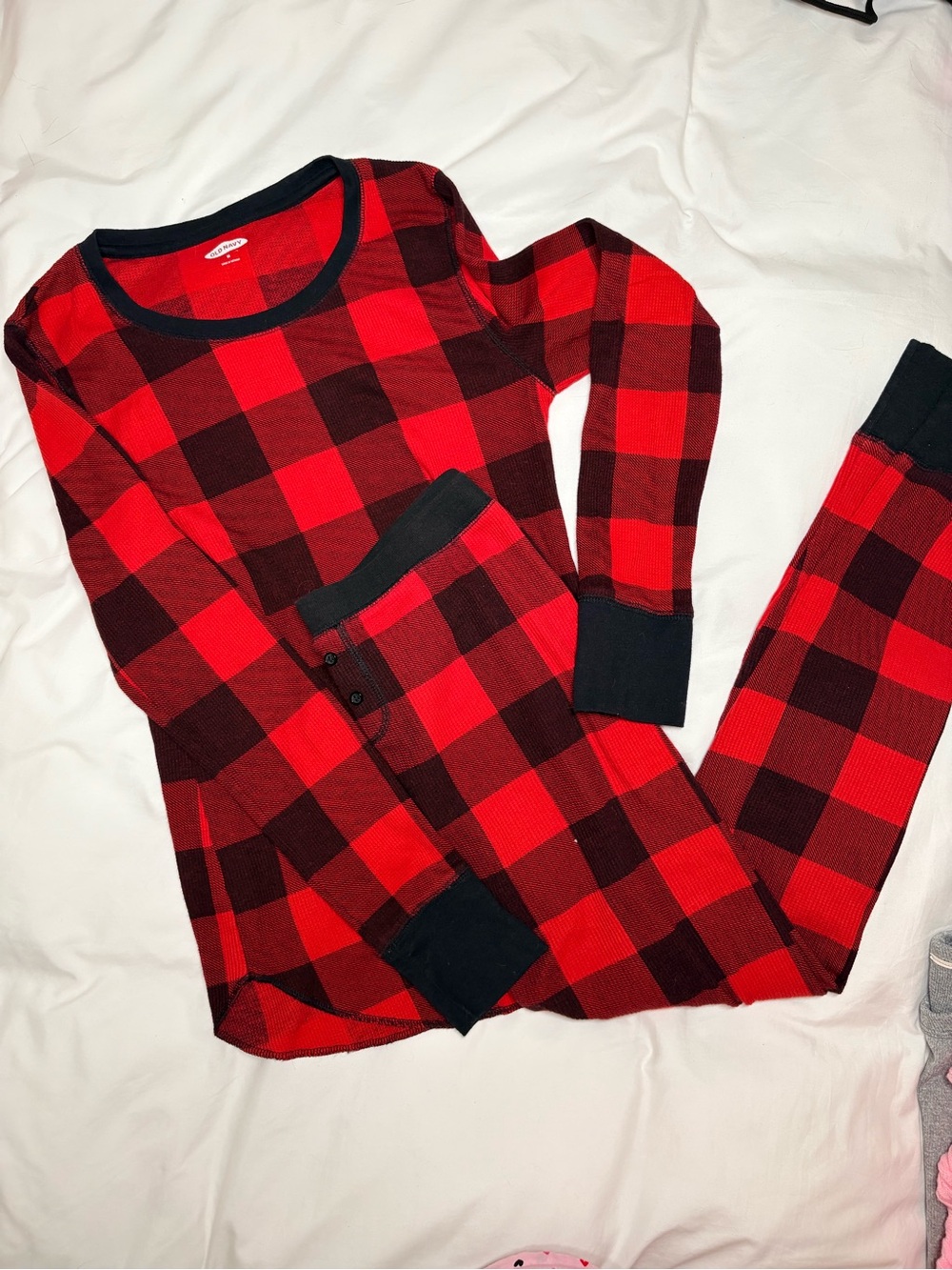 Old Navy Plaid Pajama Set